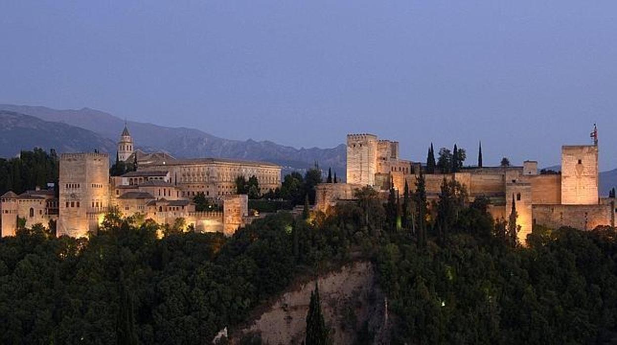 Vista de la Alhambra, en Granada