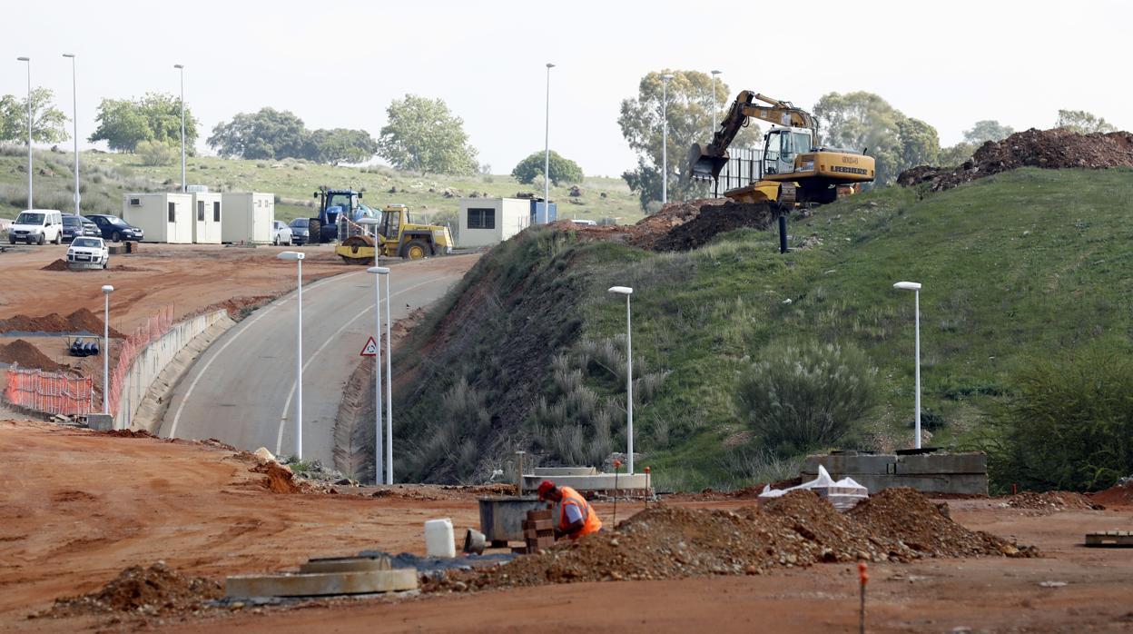 Obras en la Ronda Norte de Córdoba