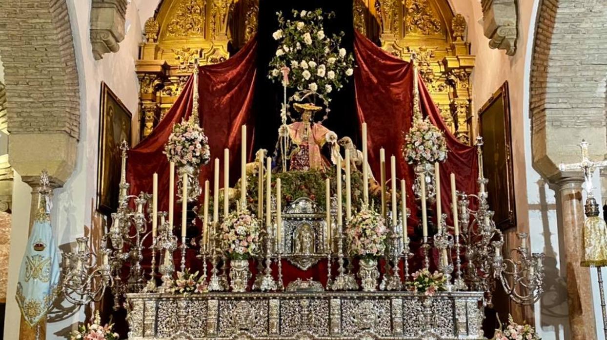 Altar de cultos de la Divina Pastora de las Almas