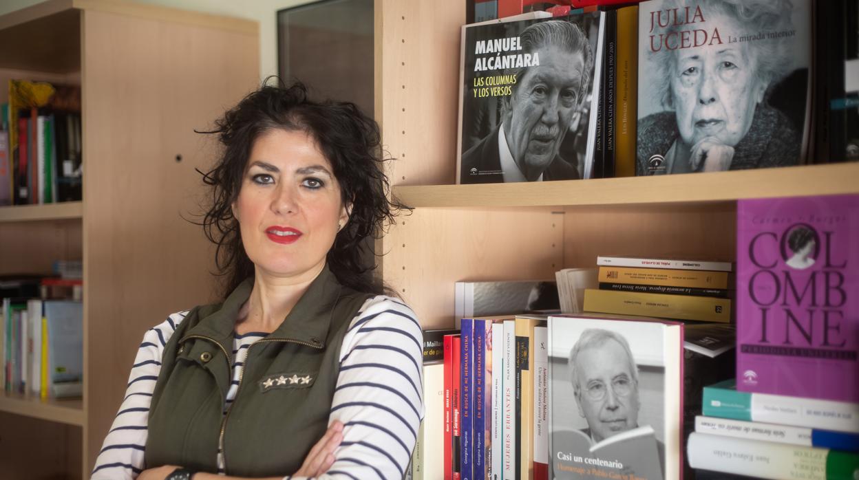 Eva Díaz Pérez, escritora, periodista y directora del Centro Andaluz de las Letras