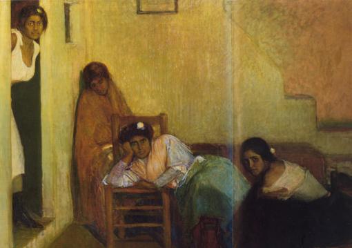 «Vividoras del amor», de Julio Romero de Torres