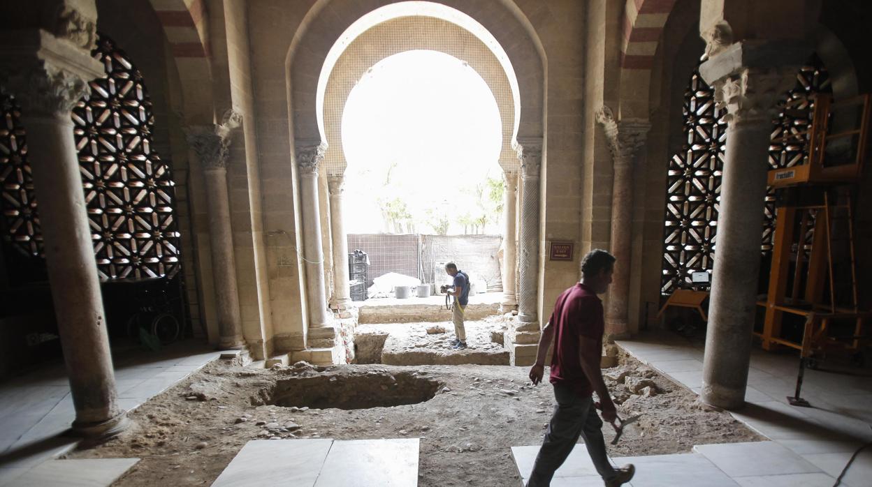 Obras en la catedral en una imagen de archivo