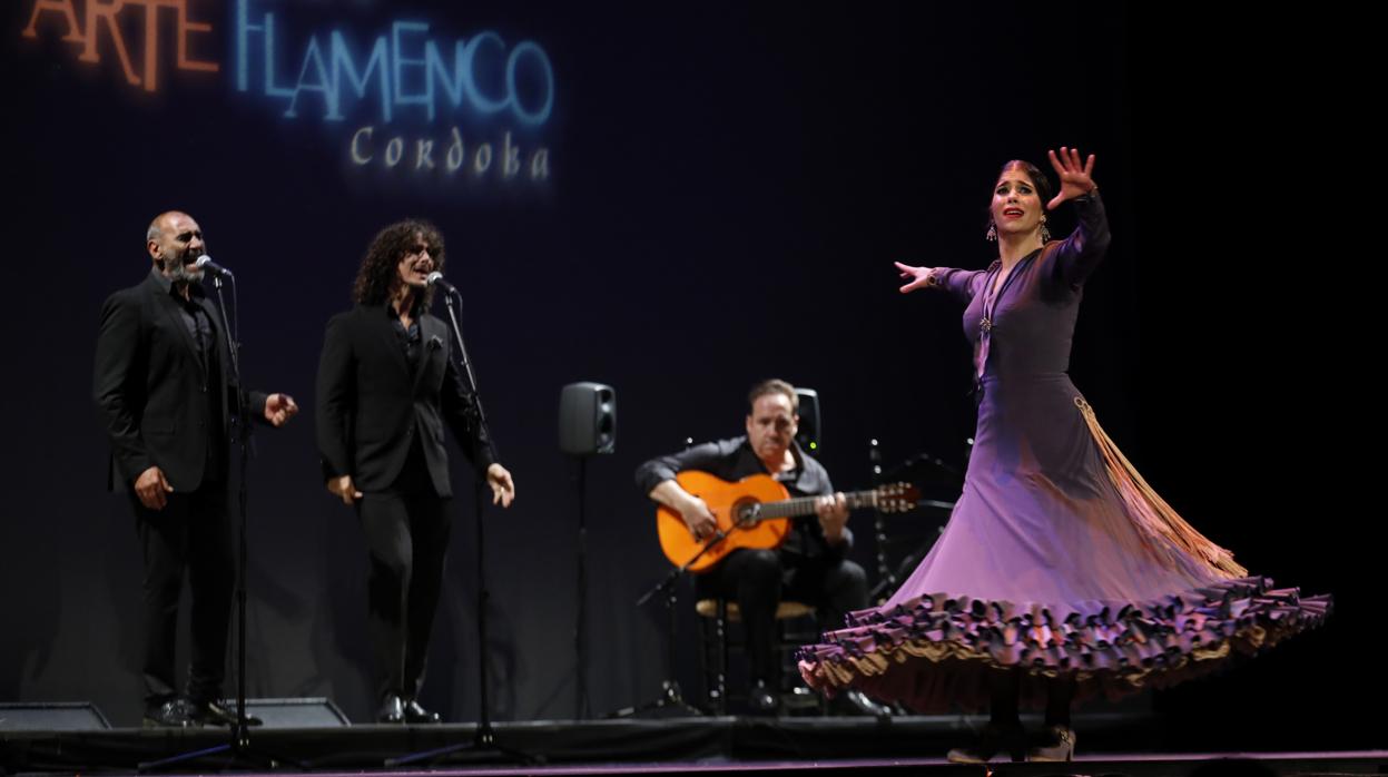 Actuación en el Concurso Nacional de Arte Flamenco de Córdoba