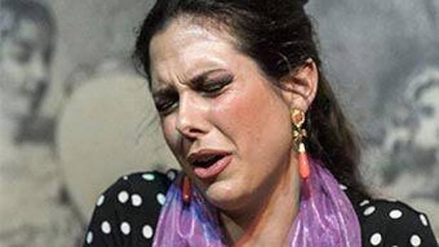 La cantaora María López, con Gabriel González a la guitarra, este domingo, 8 de noviembre, en Córdoba