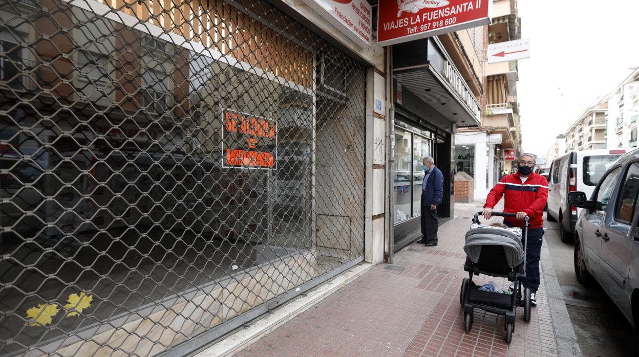 Local comercial vacío en la zona de La Viñuela en Córdoba