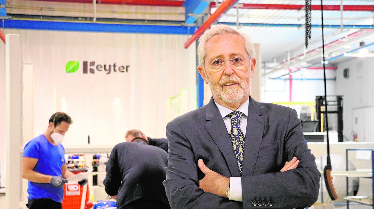 El presidente de grupo Keyter Intarcom Genaq, Aurelio García