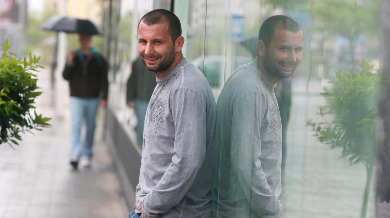 Javi Moreno, técnico del Pozoblanco, en una imagen de archivo