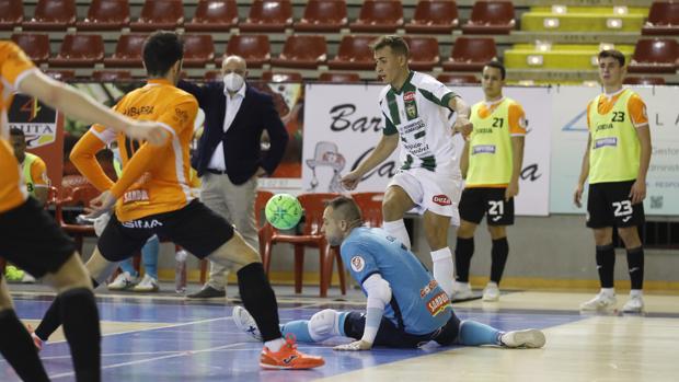 El Córdoba Patrimonio Futsal cae (2-3) ante el Ribera Navarra en un duelo vital por la permanencia