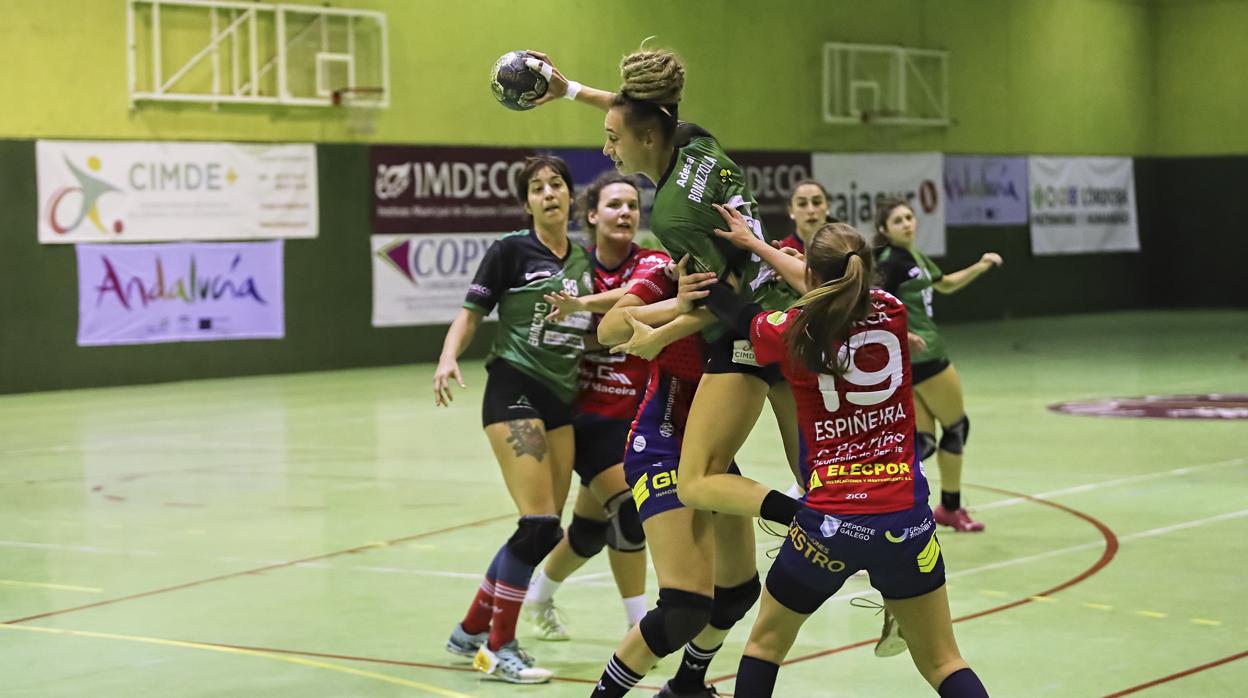 Cami Bonazzola en un partido en La Fuensanta