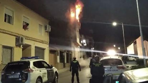 Detenido un inmigrante en Jaén por incendiar la vivienda en la que se hospedan otros temporeros