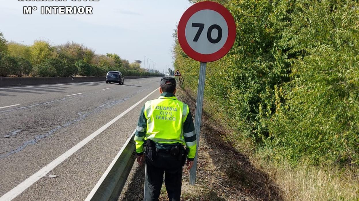 Carretera donde ocurrieron los hechos el pasado sábado