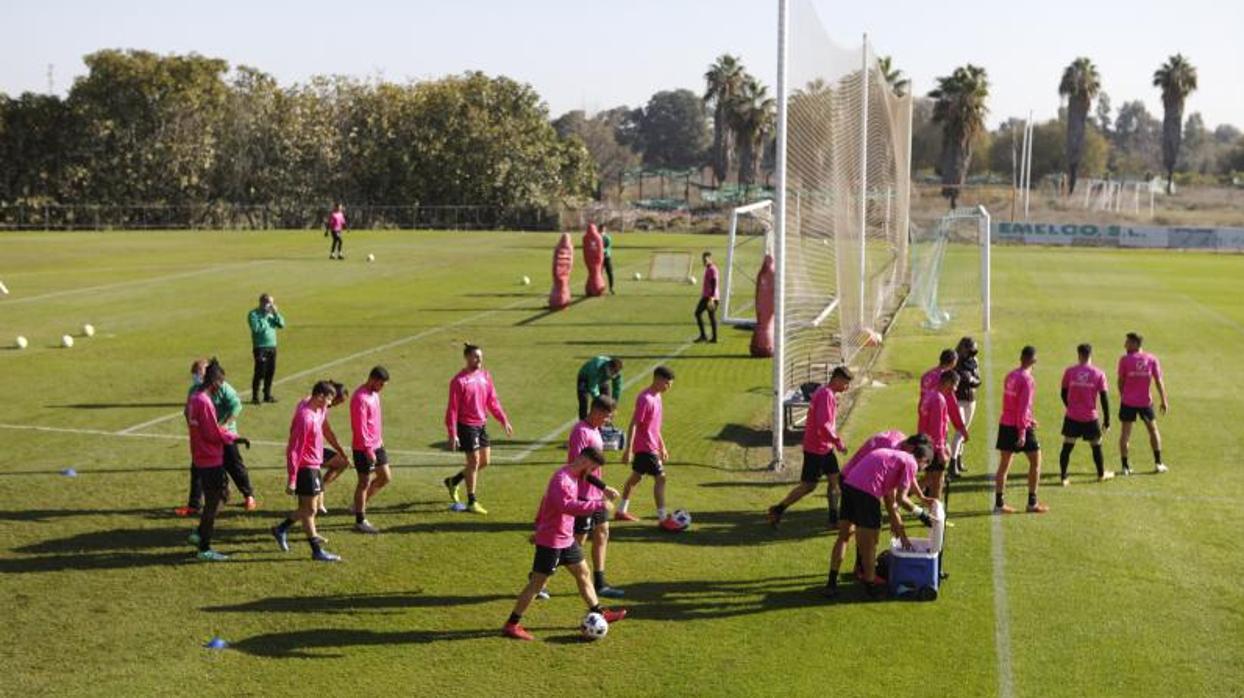 Entrenamiento en la Ciudad Deportiva