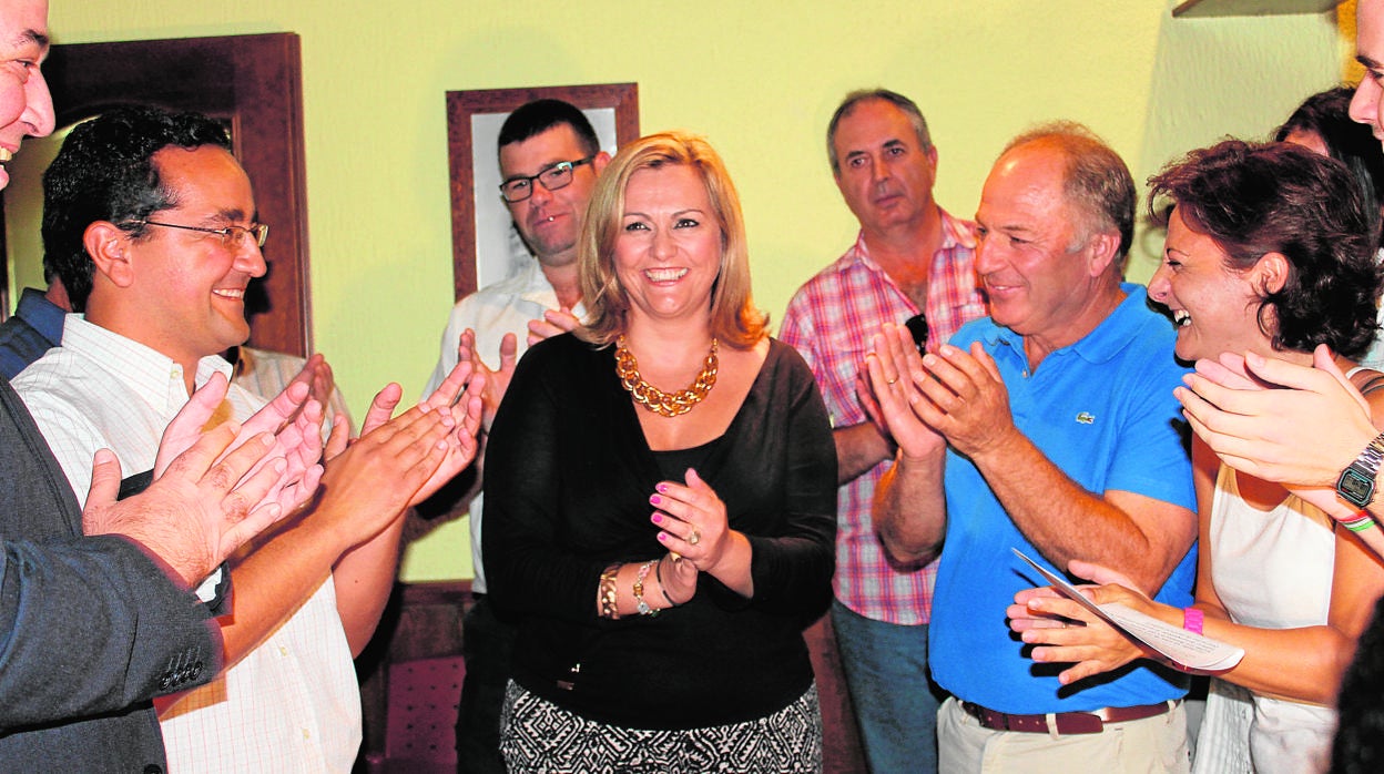 María Jesús Serrano, en su etapa como alcaldesa de Baena (Córdoba)