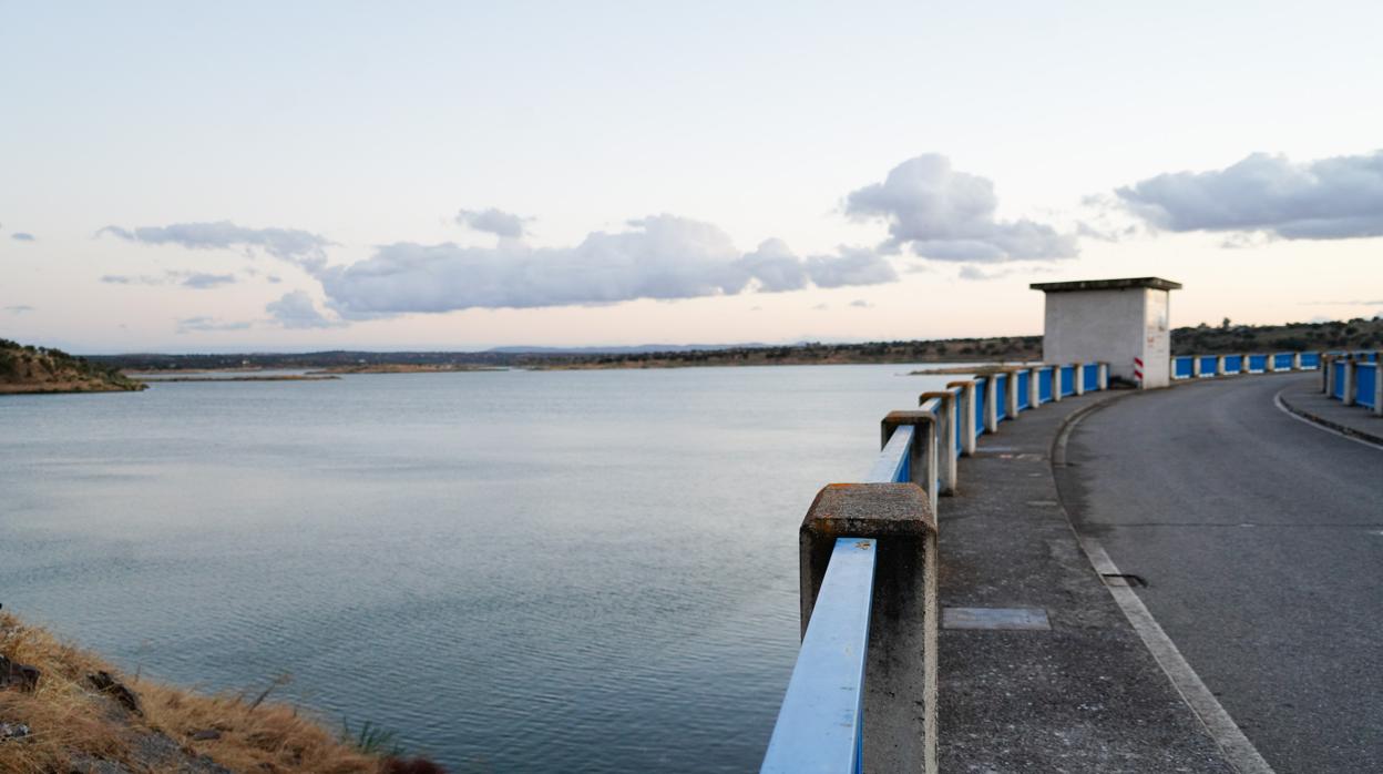 Embalse de la La Colada en el término municipal de El Viso