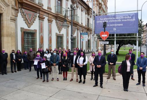 Concentración en la Diputación Provincial