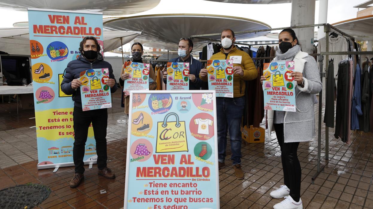 Campaña del comercio ambulante en el mercadillo de las Setas