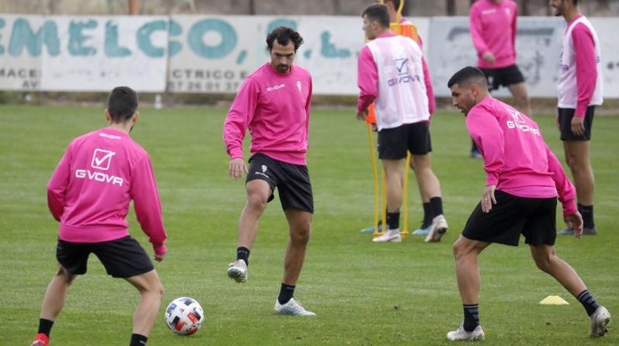 Miguel de las Cuevas, durante un entrenamiento