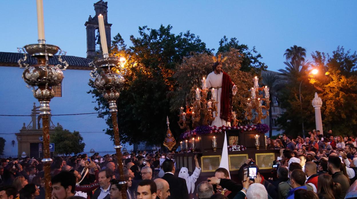 Nuestro Padre Jesús en su Divina Misericordia en el Beso de Judas, en su procesión de 2019