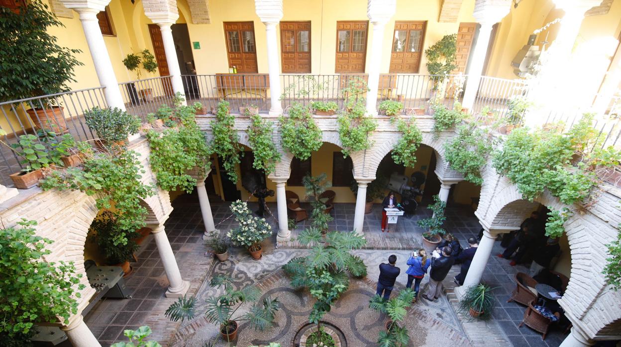 Patio de la Filmoteca de Andalucía