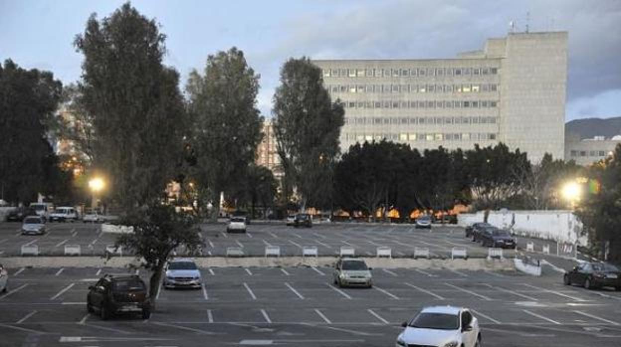 Terrenos del Hospital Civil de Málaga donde se proyecta este nuevo centro sanitario