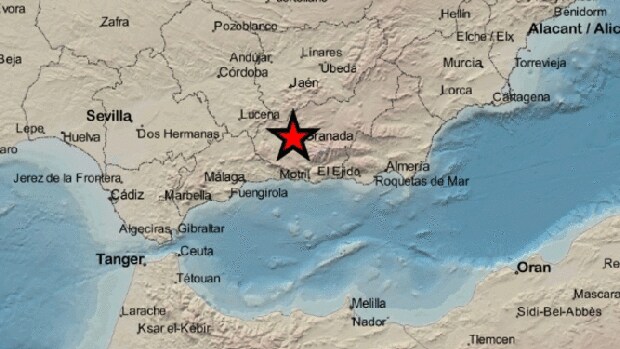Un terremoto de 3,6 grados de magnitud con epicentro en Pinos Puente hace temblar la provincia de Granada