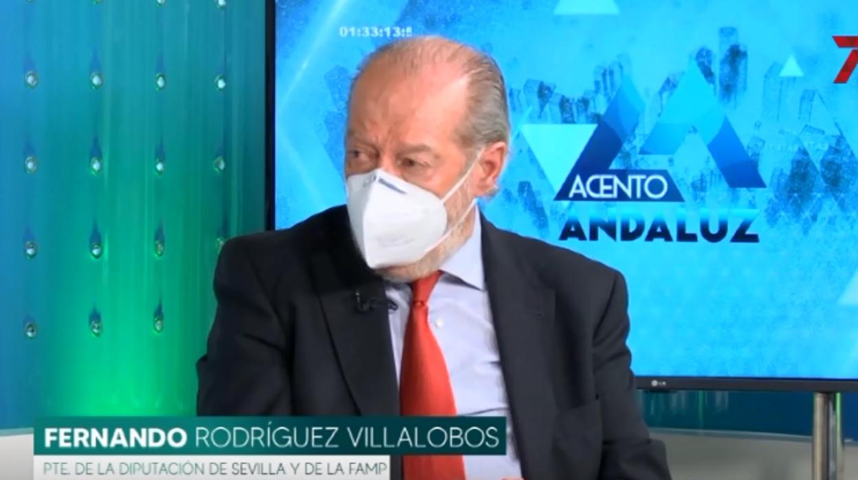 Fernando Rodríguez Villalobos, en la entrevista ofrecida a 7Televisión