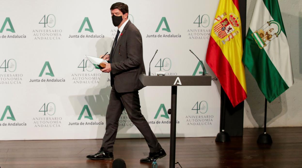 El vicepresidente de la Junta, Juan Marín