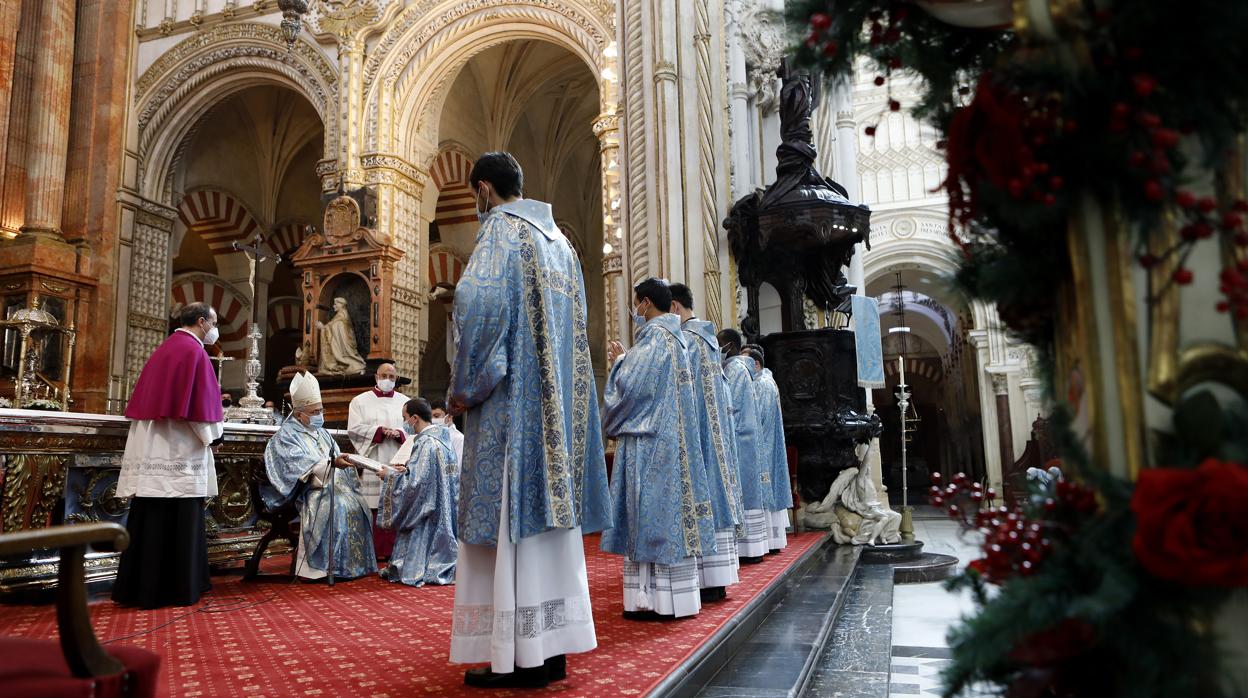 Ordenación de diáconos en la Catedral de Córdoba