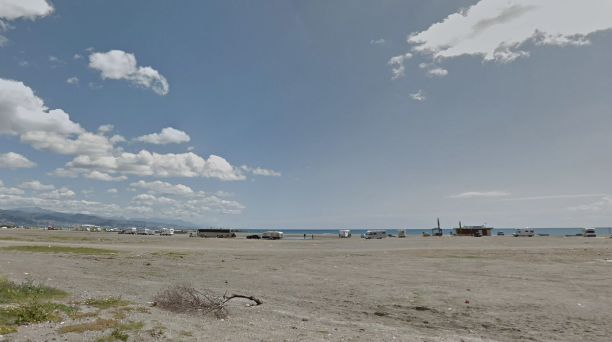 Playa de Sacaba, donde la sentencia sitúa el lugar del apuñalamiento