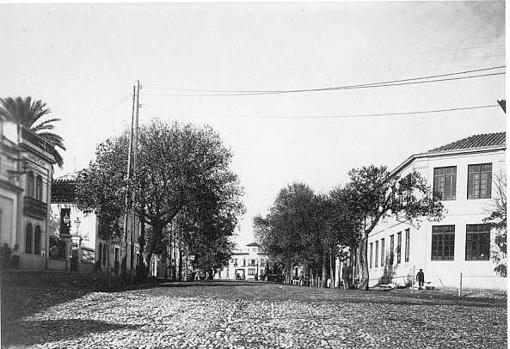 Plaza de Colón desde la Puerta del Rincón