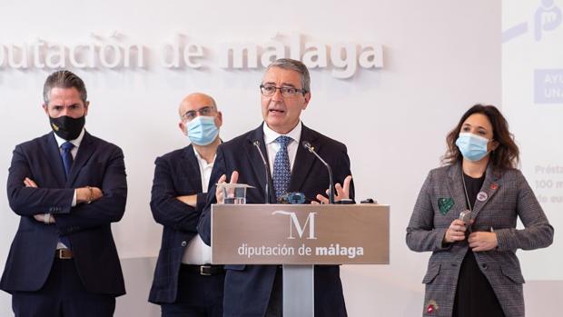 Presupuesto récord de 365 millones en la Diputación de Málaga para paliar los efectos de la pandemia