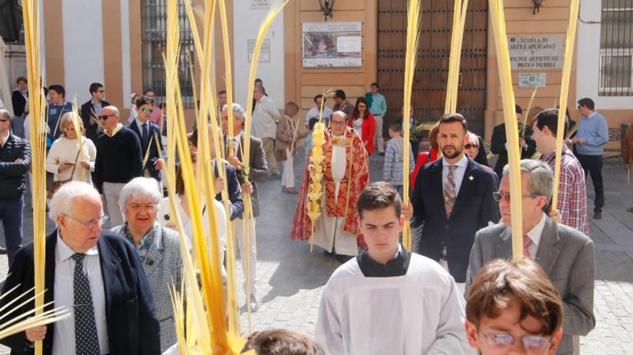 Procesión de las Palmas en la Trinidad