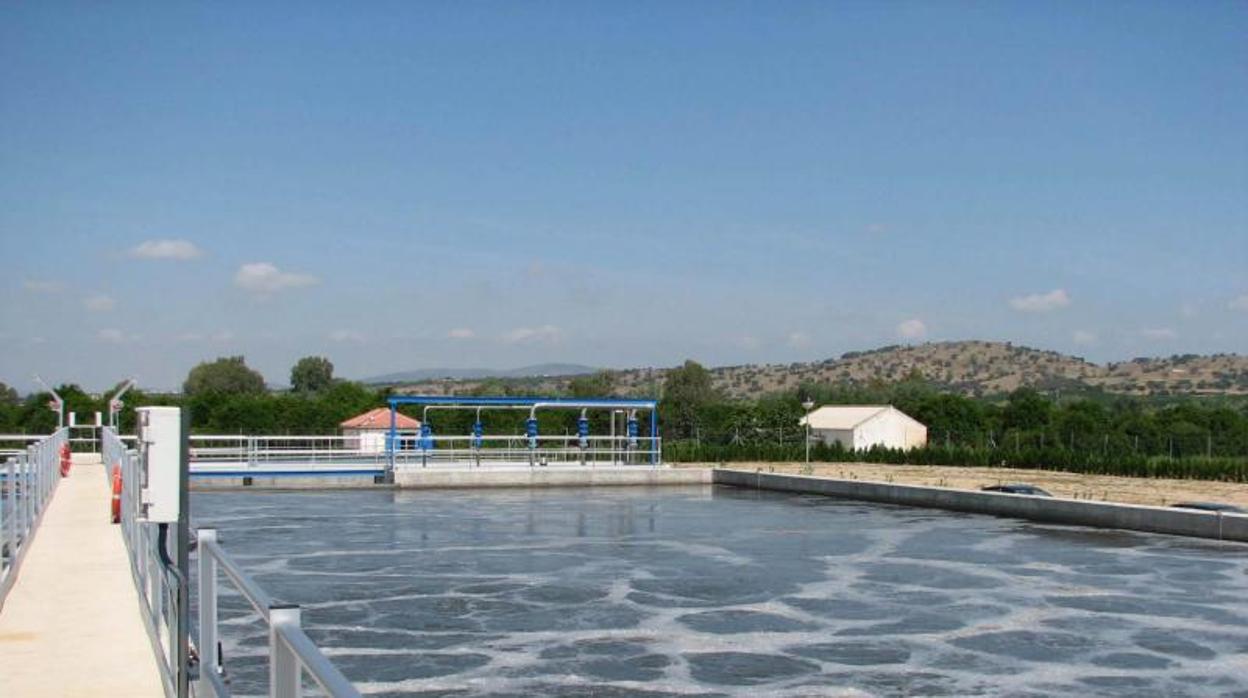 Estación depuradora en la provincia