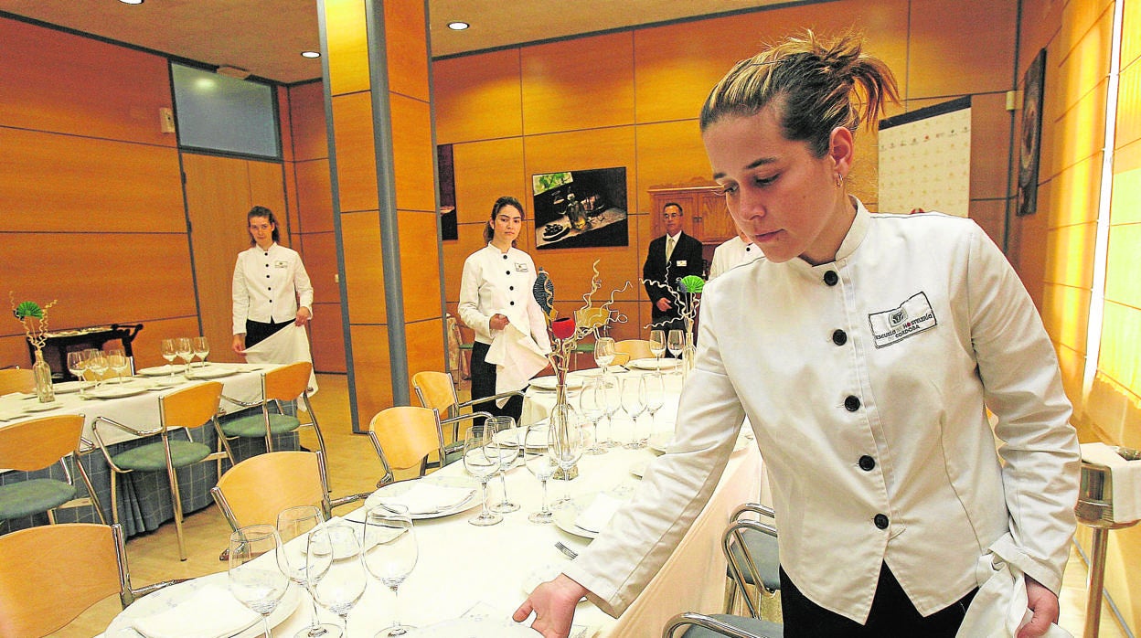 Restaurante de la Escuela de Hostelería, ya cerrado