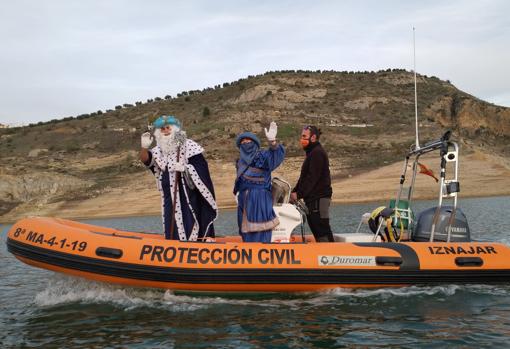 Llegada de los Reyes Magos a Iznájar