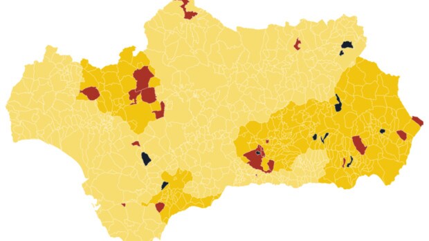 Mapa Covid-19 en Andalucía: ¿Qué medidas y restricciones hay en mi municipio en Semana Santa?