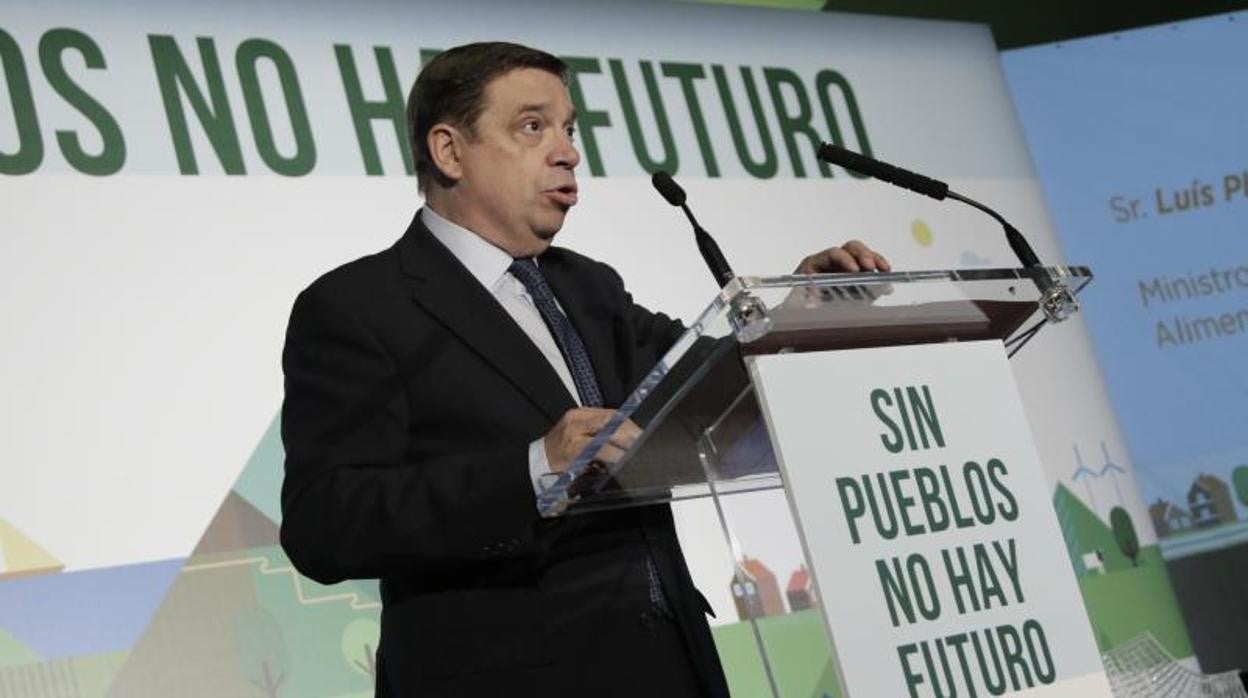 El ministro de Agricultura, Luis Planas