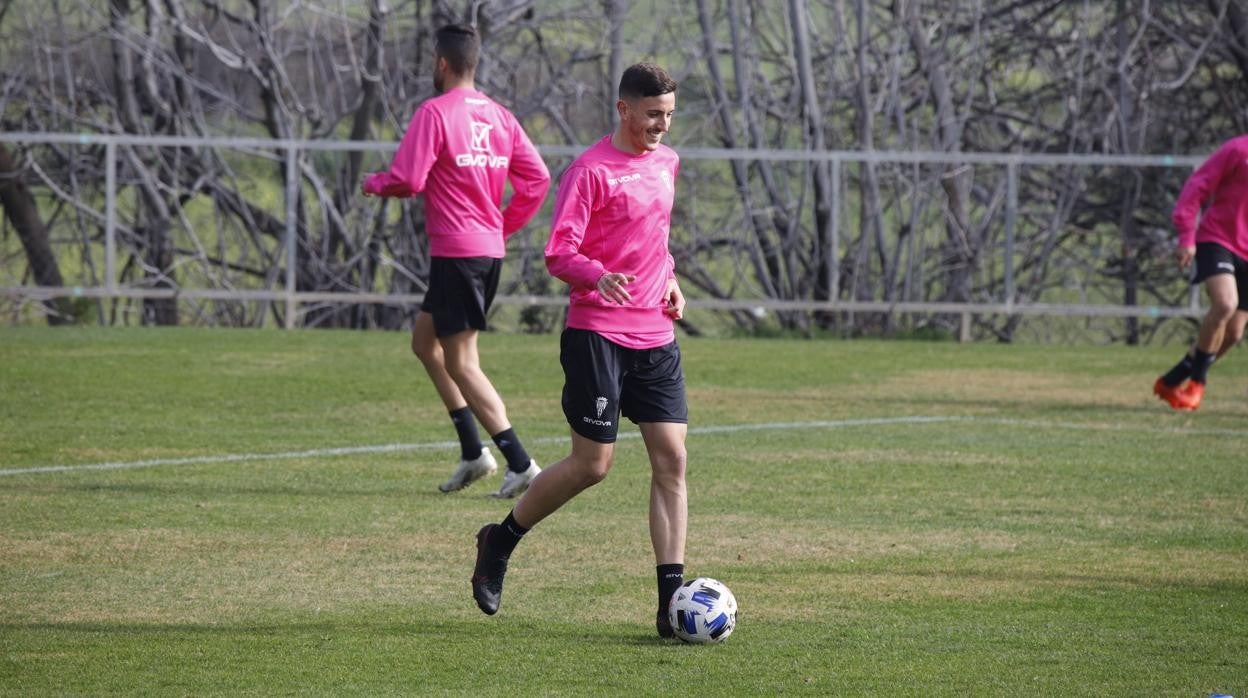 Alberto Ródenas, en su primer día de trabajo en la Ciudad Deportiva