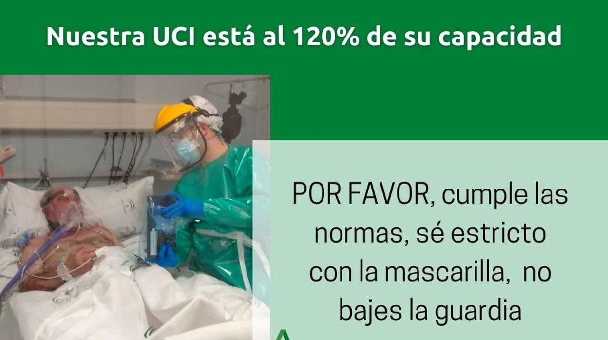 La UCI del Hospital Comarcal de Pozoblanco, al 120 por ciento de ocupación por el Covid