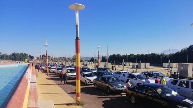 Multitudinaria caravana de protesta contra la discriminación política de Jaén