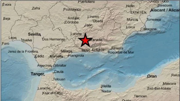 Despierta el «enjambre sísmico» de Granada con un nuevo terremoto de magnitud 3,5