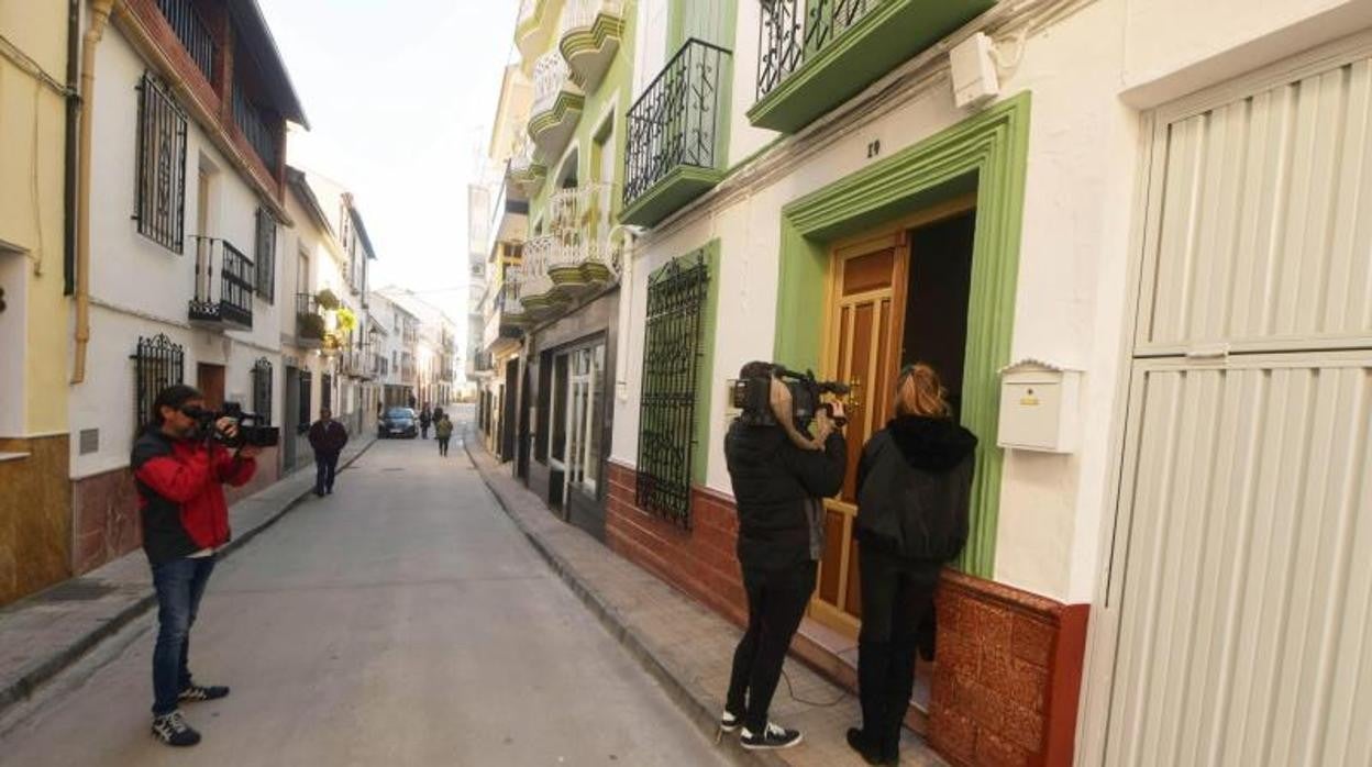 Vivienda en la que ocurrieron los hechos en la localidad de Iznájar