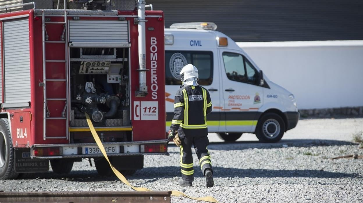 Una imagen de los bomberos