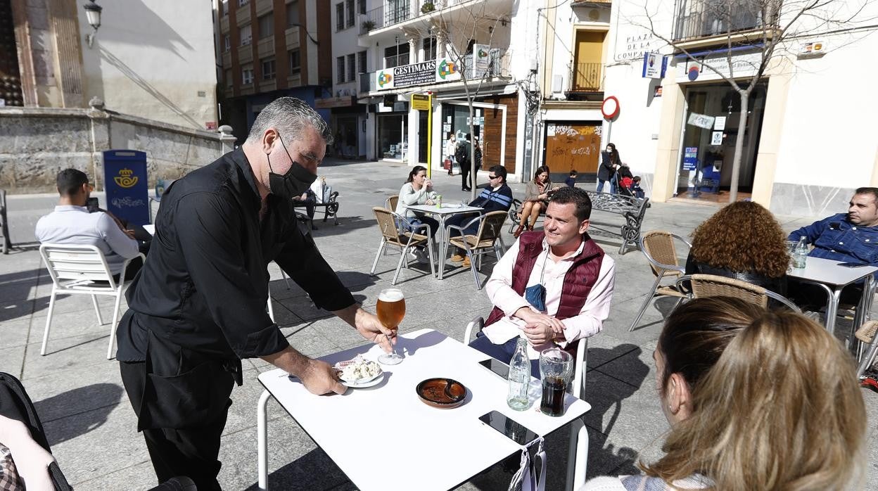 Terrazas en Córdoba en febrero de 2021