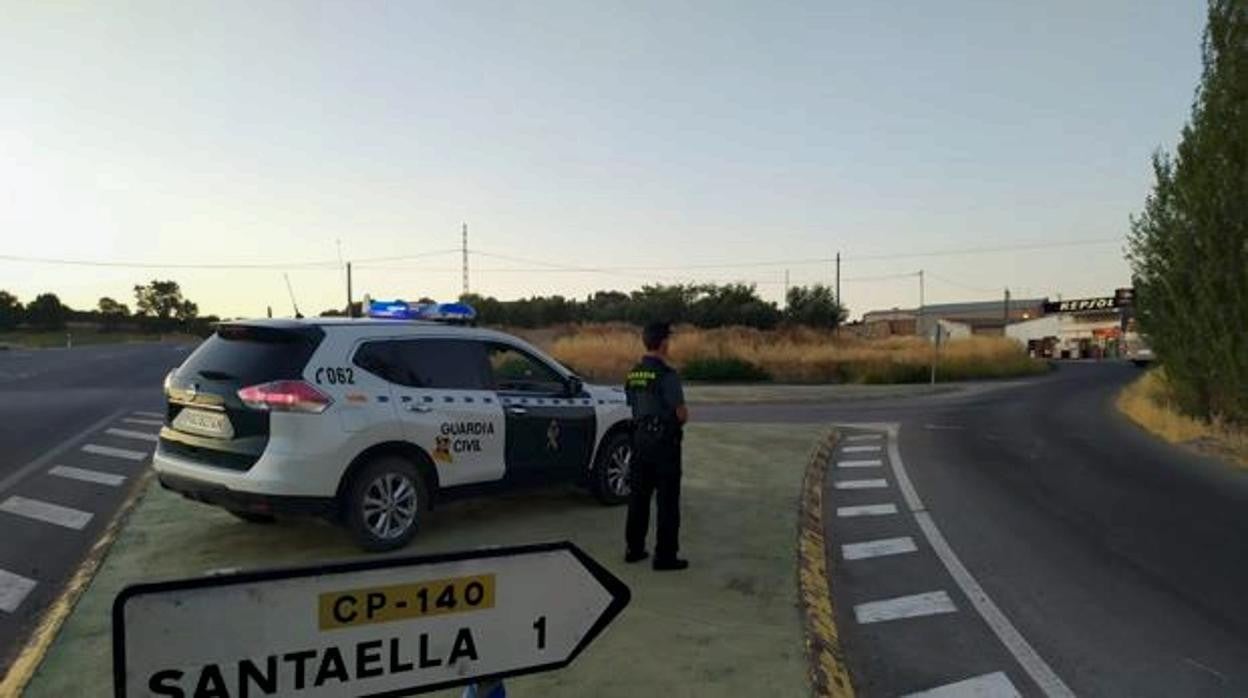 Imagen de archivo de una operación de la Guardia Civil en Santaella