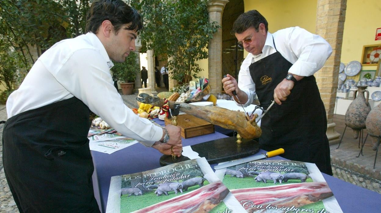 Cortadores de jamón de los Pedroches