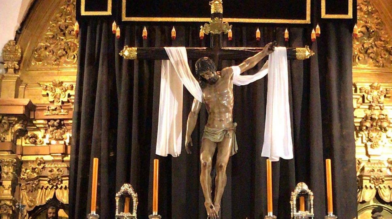 Altar de cultos del Cristo del Descendimiento