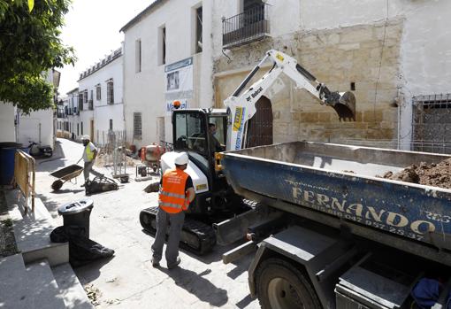 Obras en la sede del Archivo Municipal