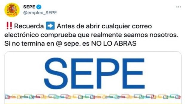 El SEPE alerta de una estafa: suplantan a la Seguridad Social para robar tus datos