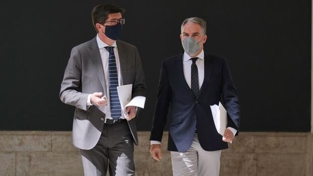 PP y Ciudadanos rechazan el trasvase de cargos de ambos partidos para blindar su gobierno en Andalucía